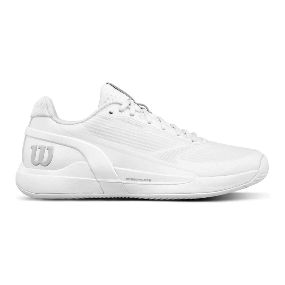 Wilson Rush Pro 5 Men's Padel Shoes - White/White - Racquet Point