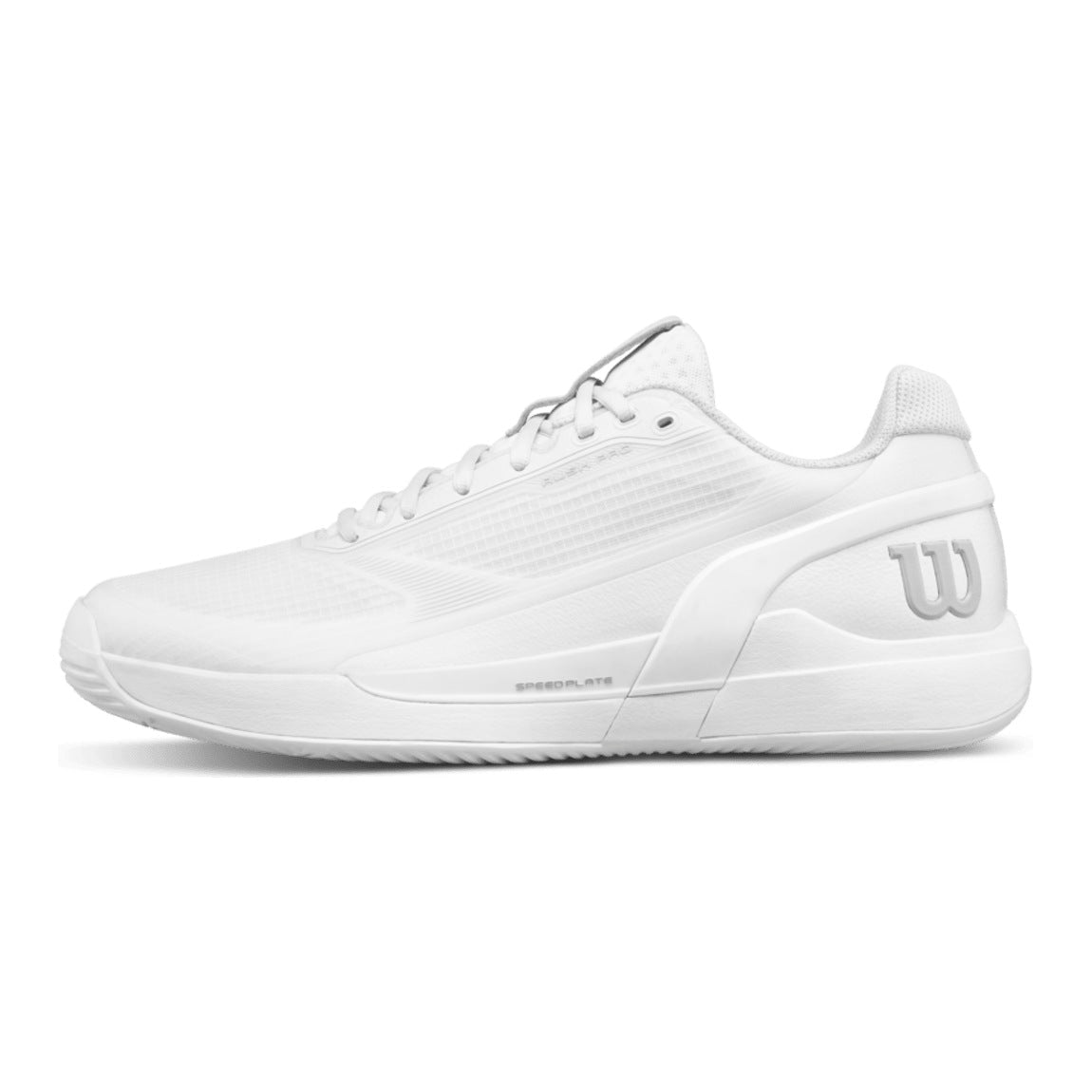 Wilson Rush Pro 5 Men's Padel Shoes - White/White - Racquet Point