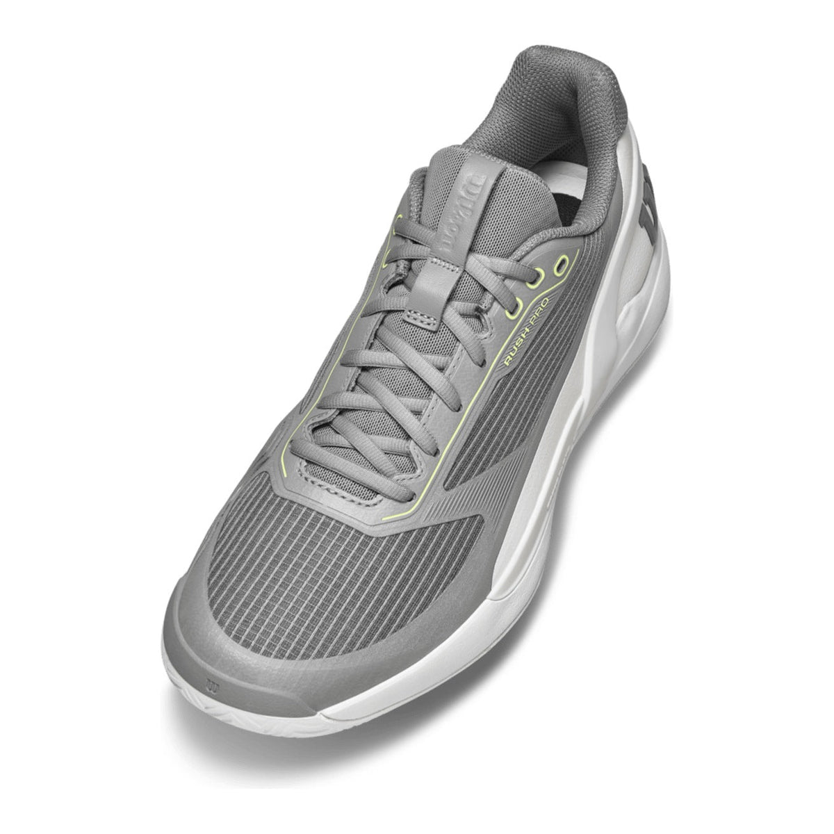 Wilson Rush Pro 5 Men's Tennis Shoes - Titanium/Snow White - Racquet Point