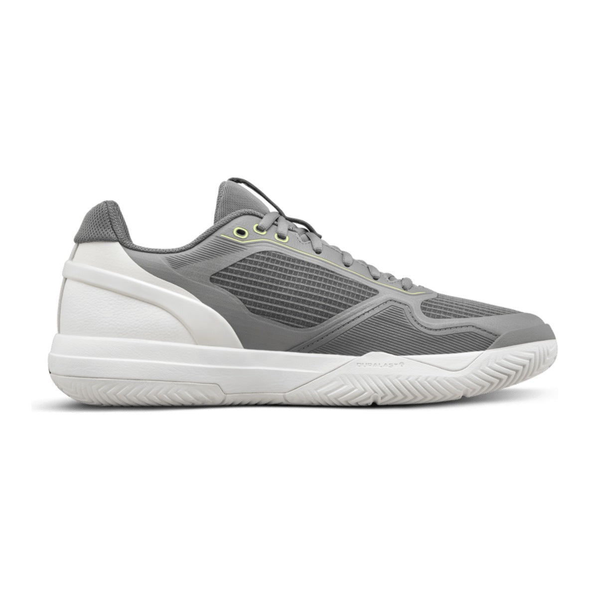 Wilson Rush Pro 5 Men's Tennis Shoes - Titanium/Snow White - Racquet Point