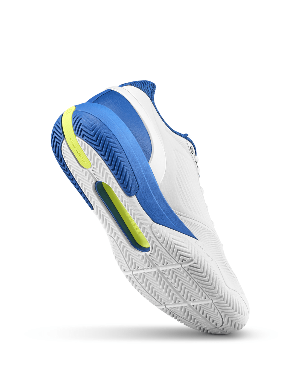 Wilson Rush Pro 5 Men's Tennis Shoes - White/Deja Vu Blue - Racquet Point