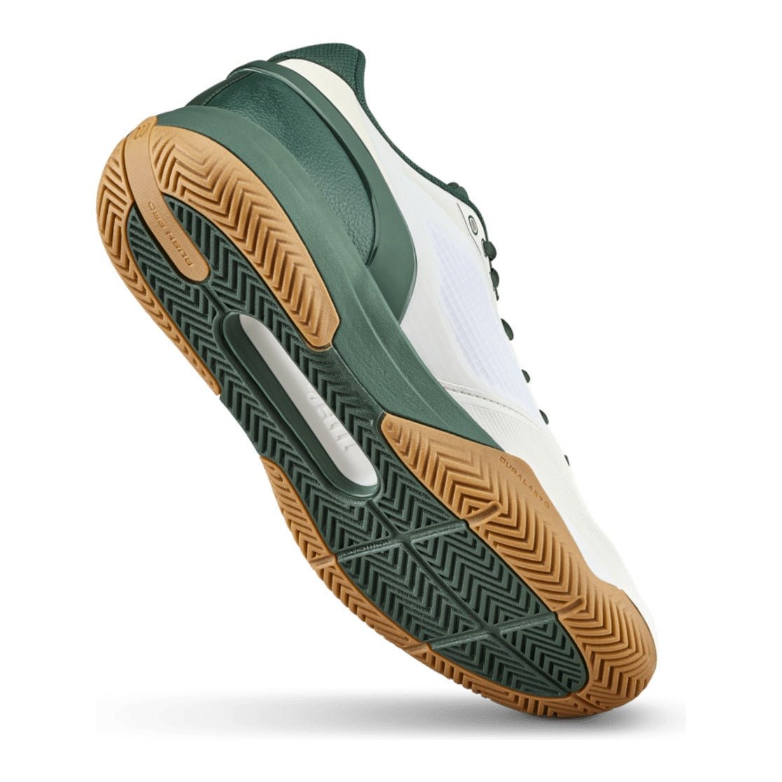 Wilson Rush Pro 5 Men's Tennis Shoes - White/Sycamore - Racquet Point