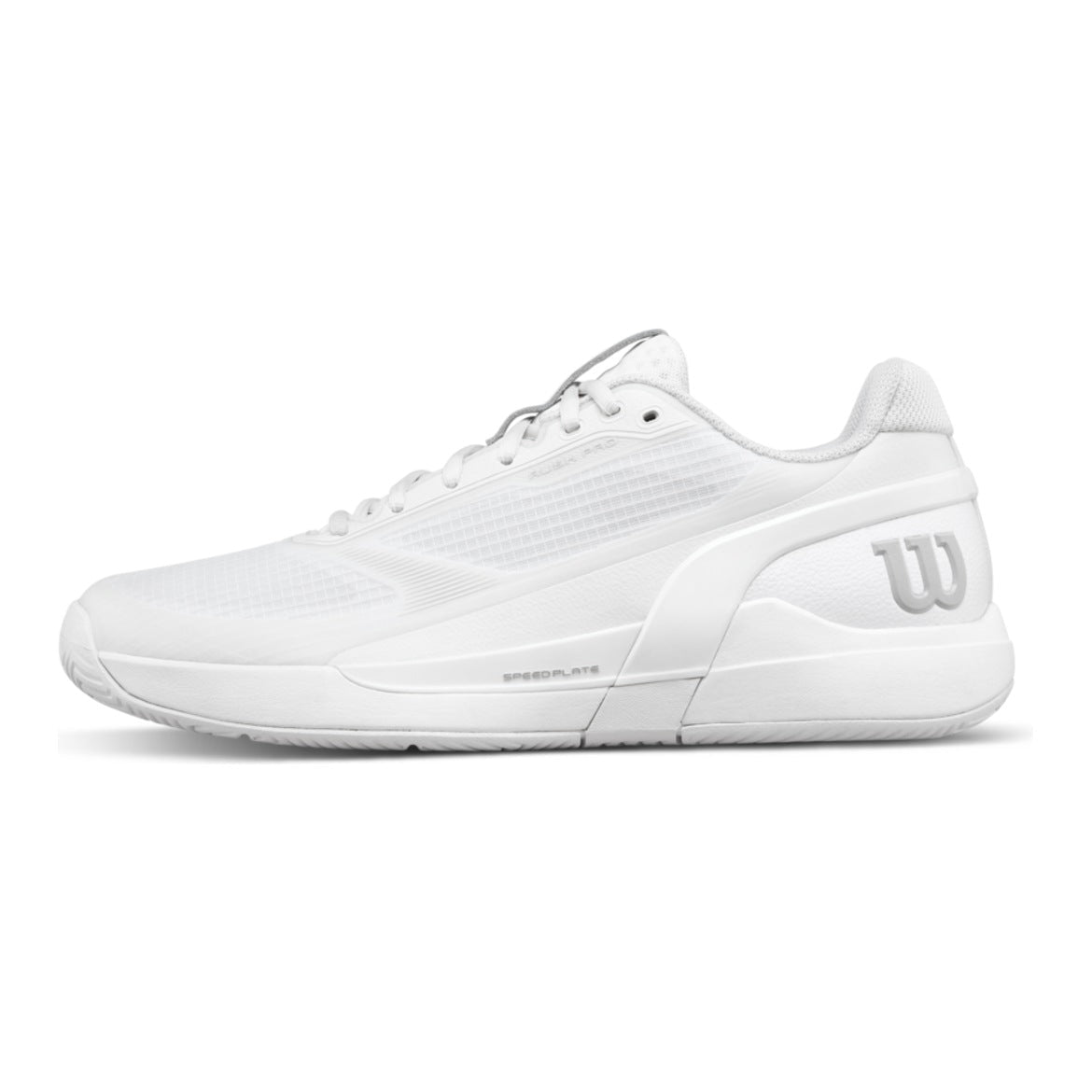 Wilson Rush Pro 5 Men's Tennis Shoes - White/White - Racquet Point