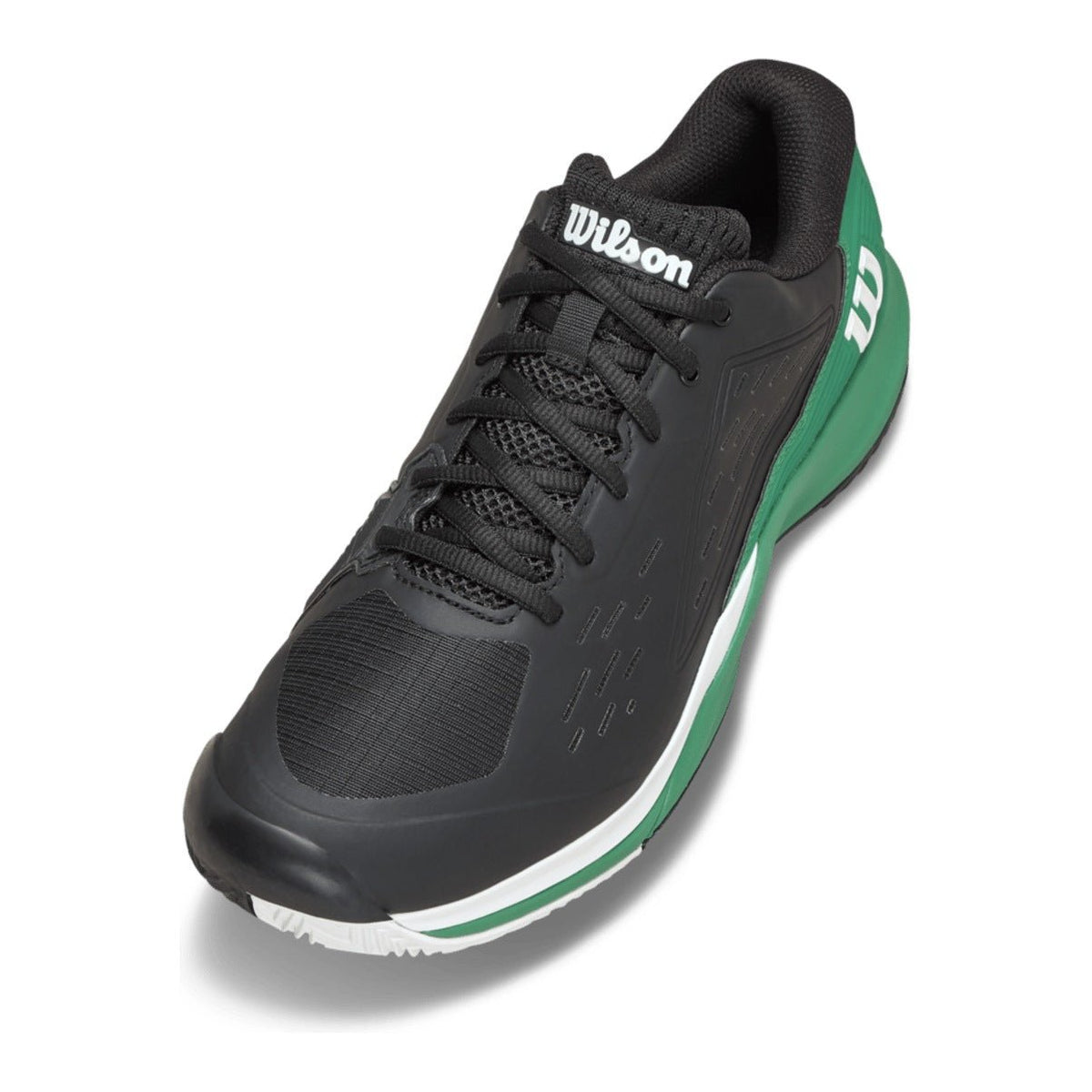 Wilson Rush Pro Ace Clay Men's Tennis Shoes - Black/Bosphorus - Racquet Point