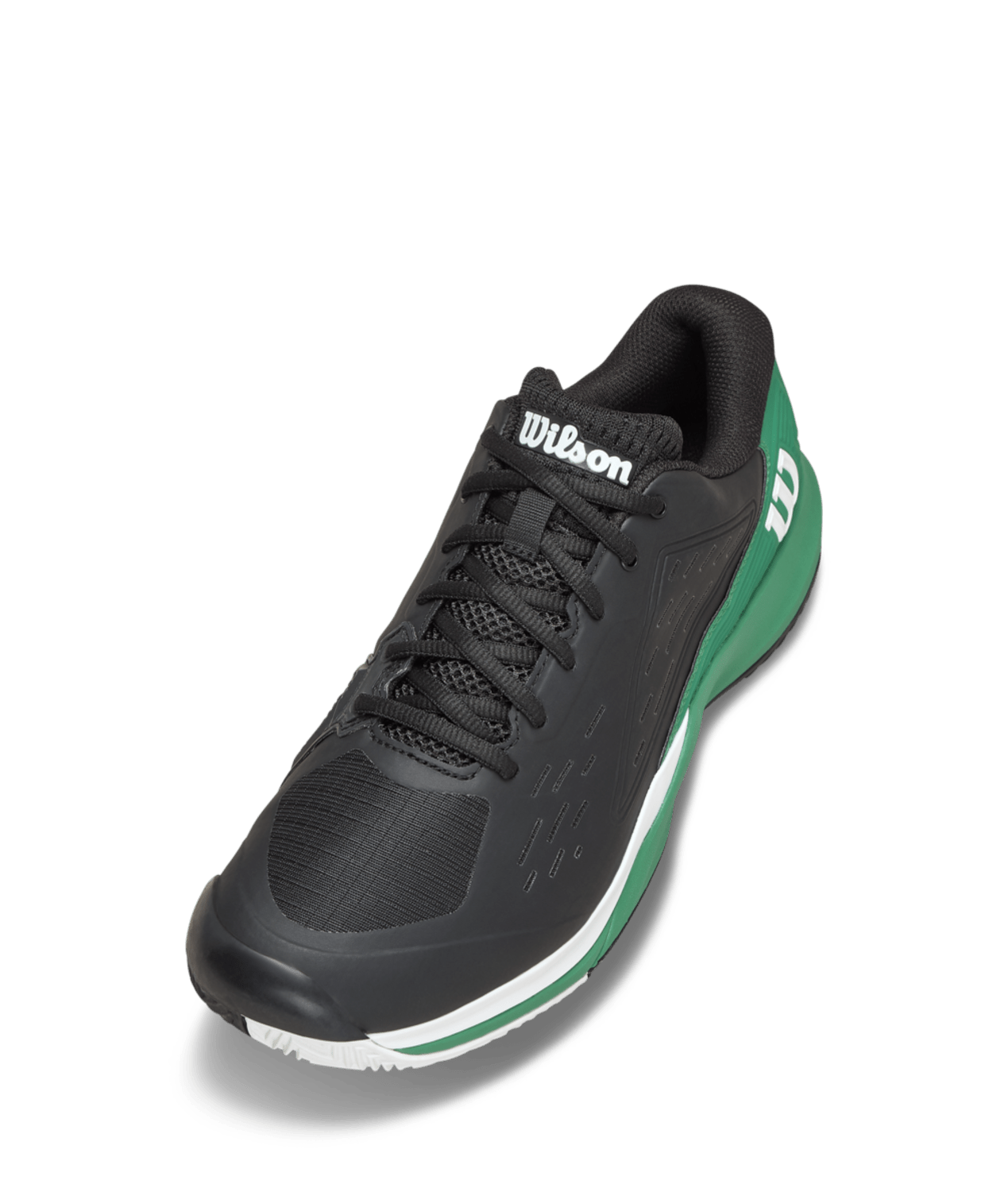 Wilson Rush Pro Ace Clay Men's Tennis Shoes - Black/Bosphorus - Racquet Point