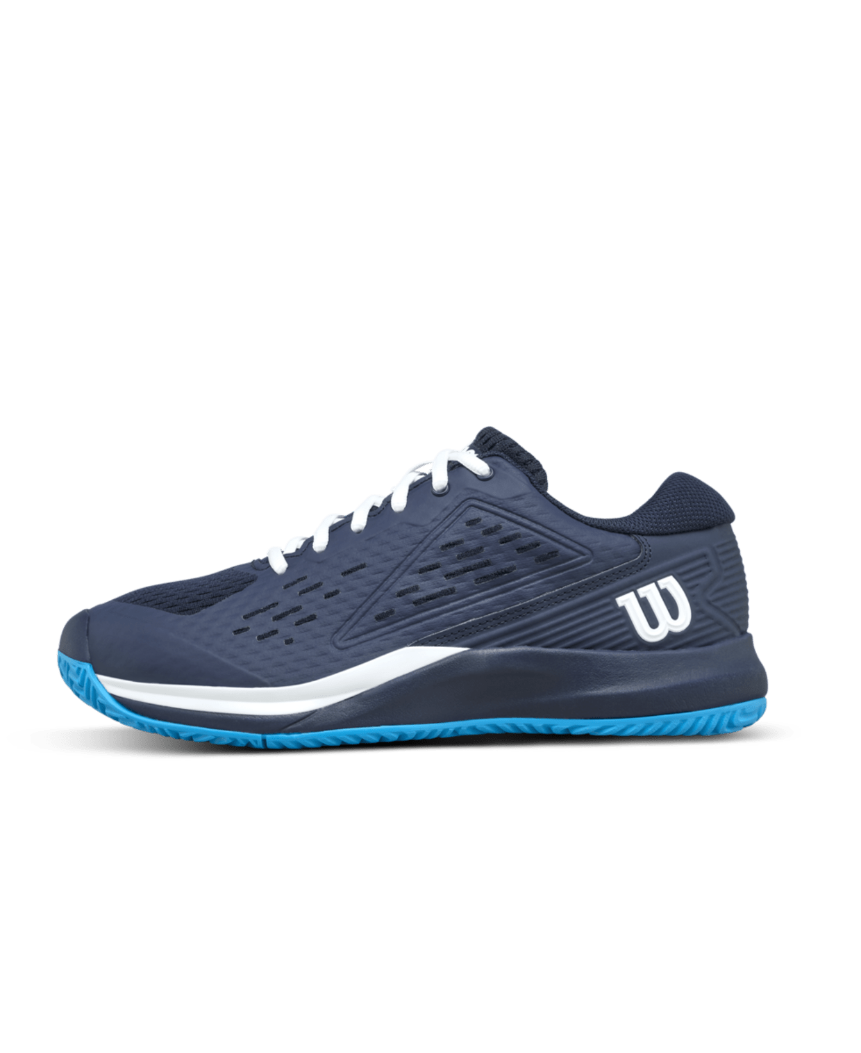 Wilson Rush Pro Ace Junior Tennis Shoes - Navy Blazer/White - Racquet Point
