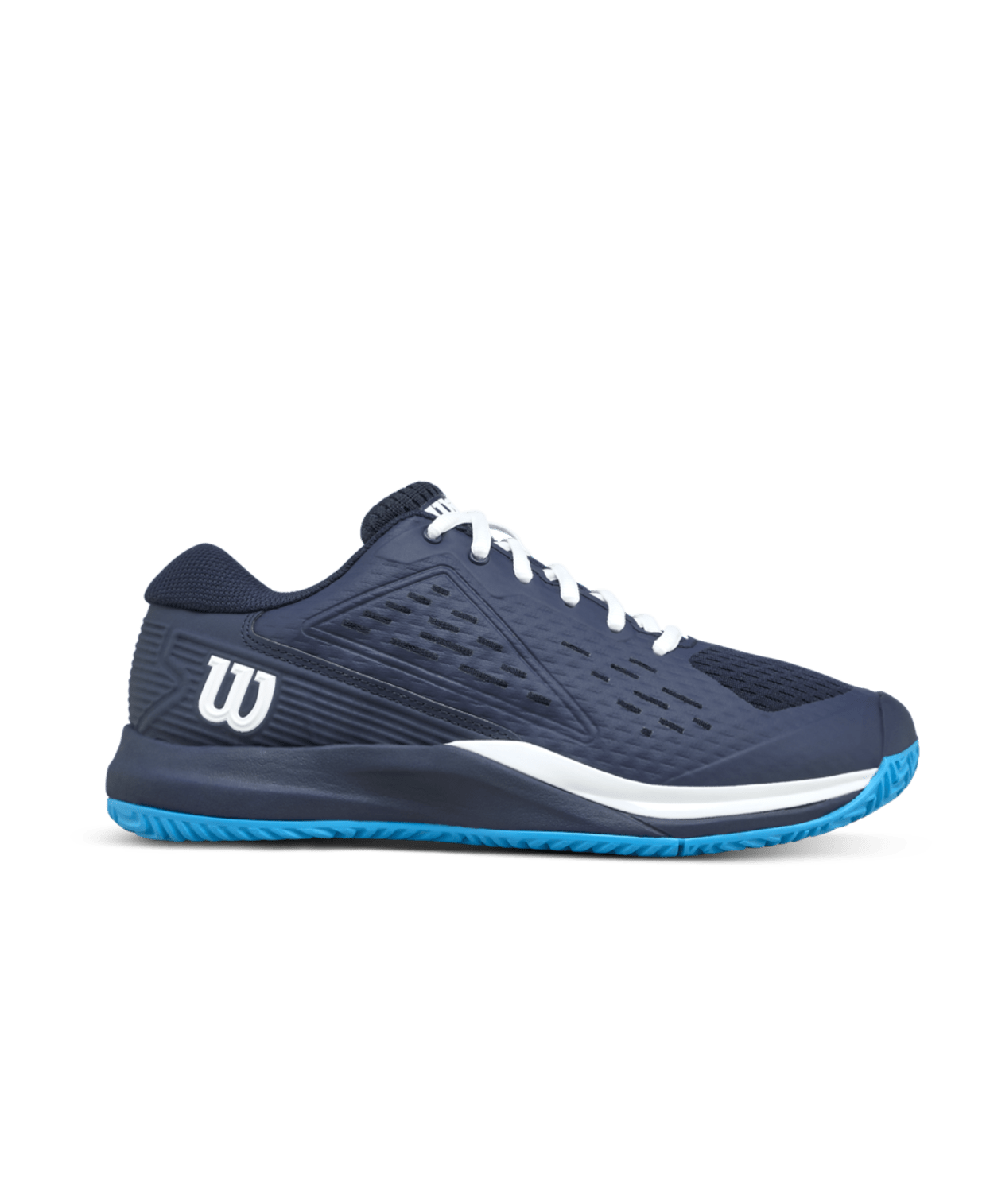 Wilson Rush Pro Ace Junior Tennis Shoes - Navy Blazer/White - Racquet Point