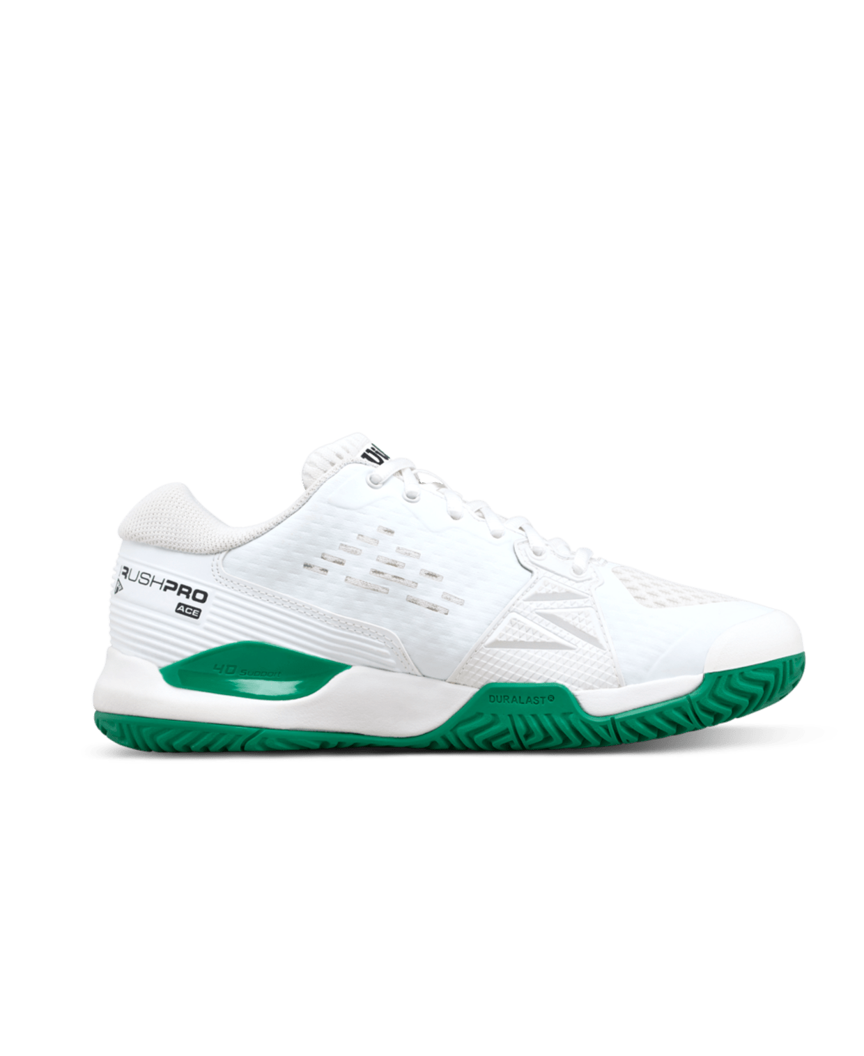 Wilson Rush Pro Ace Junior Tennis Shoes - White - Racquet Point