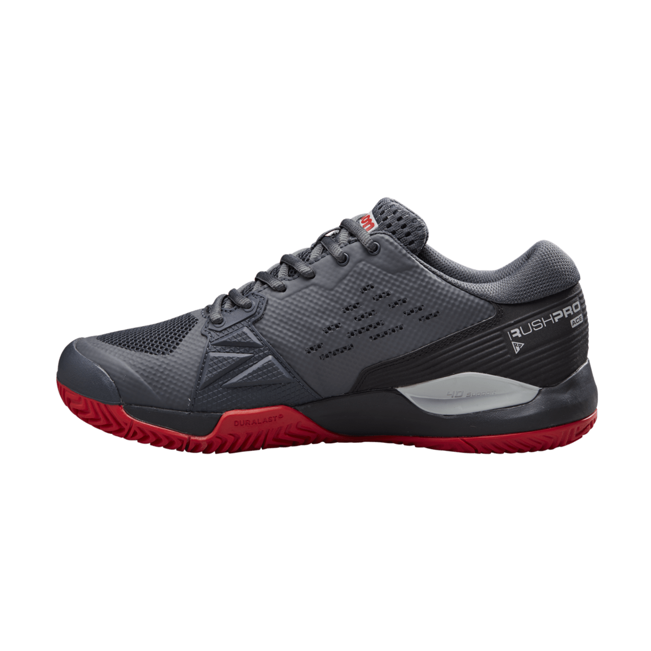 Wilson Rush Pro Ace Pickler Men's Pickleball Shoes - Ebony/Black - Racquet Point