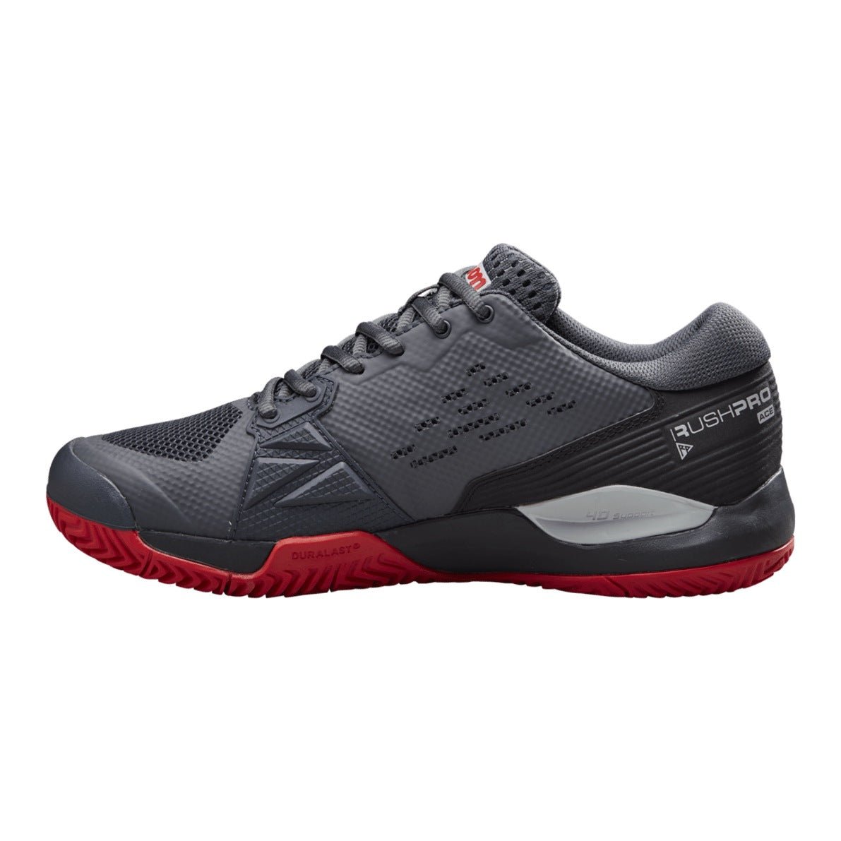 Wilson Rush Pro Ace Pickler Men's Pickleball Shoes - Ebony/Black - Racquet Point