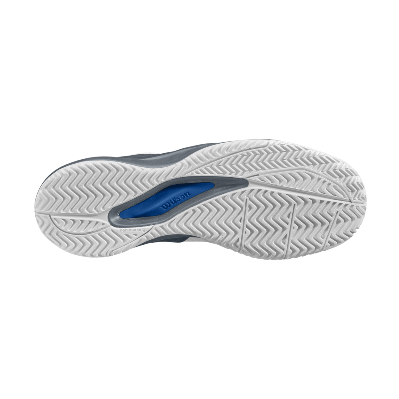 Wilson Rush Pro Ace Pickler Men's Pickleball Shoes - White/Stormy Weather - Racquet Point