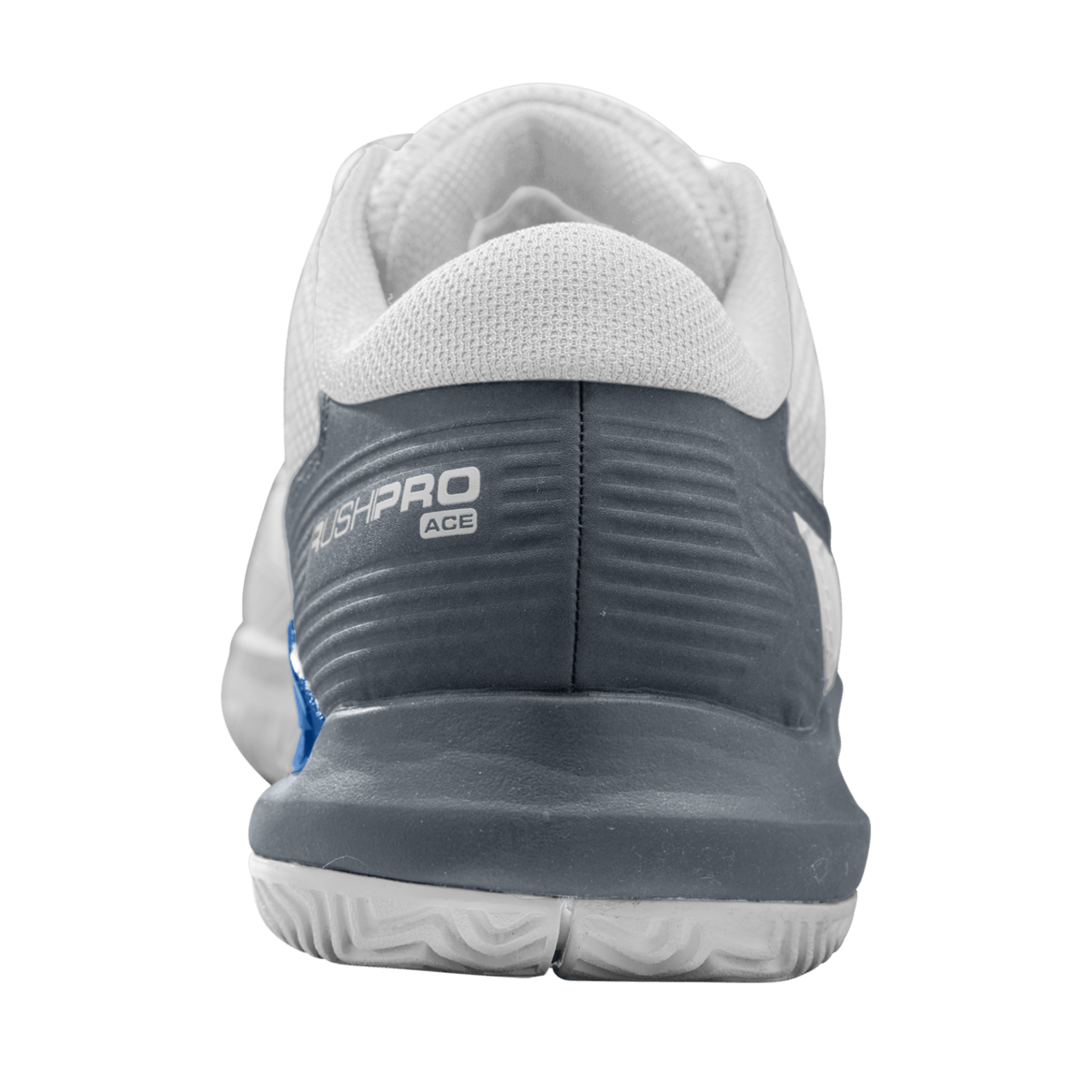 Wilson Rush Pro Ace Pickler Men's Pickleball Shoes - White/Stormy Weather - Racquet Point