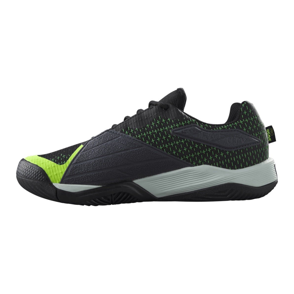 Wilson Rush Pro Extra Duty Men's Tennis Shoes - Black/Safety Yellow - Racquet Point