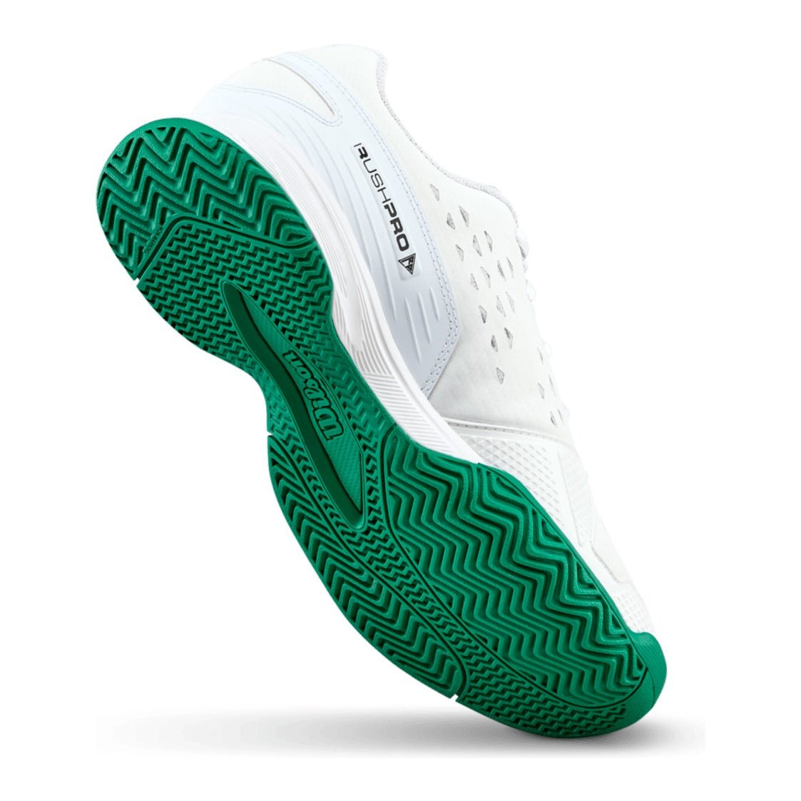 Wilson Rush Pro Junior L Tennis Shoes - White - Racquet Point