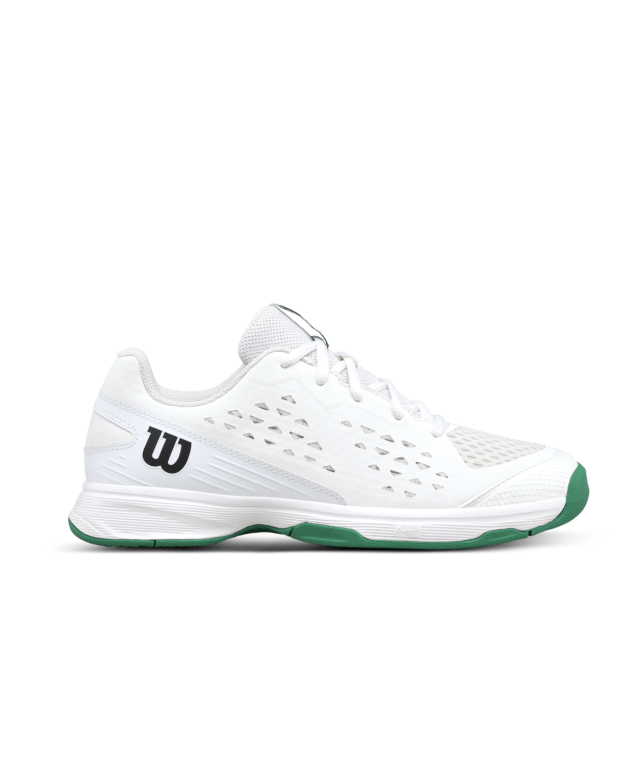 Wilson Rush Pro Junior L Tennis Shoes - White - Racquet Point