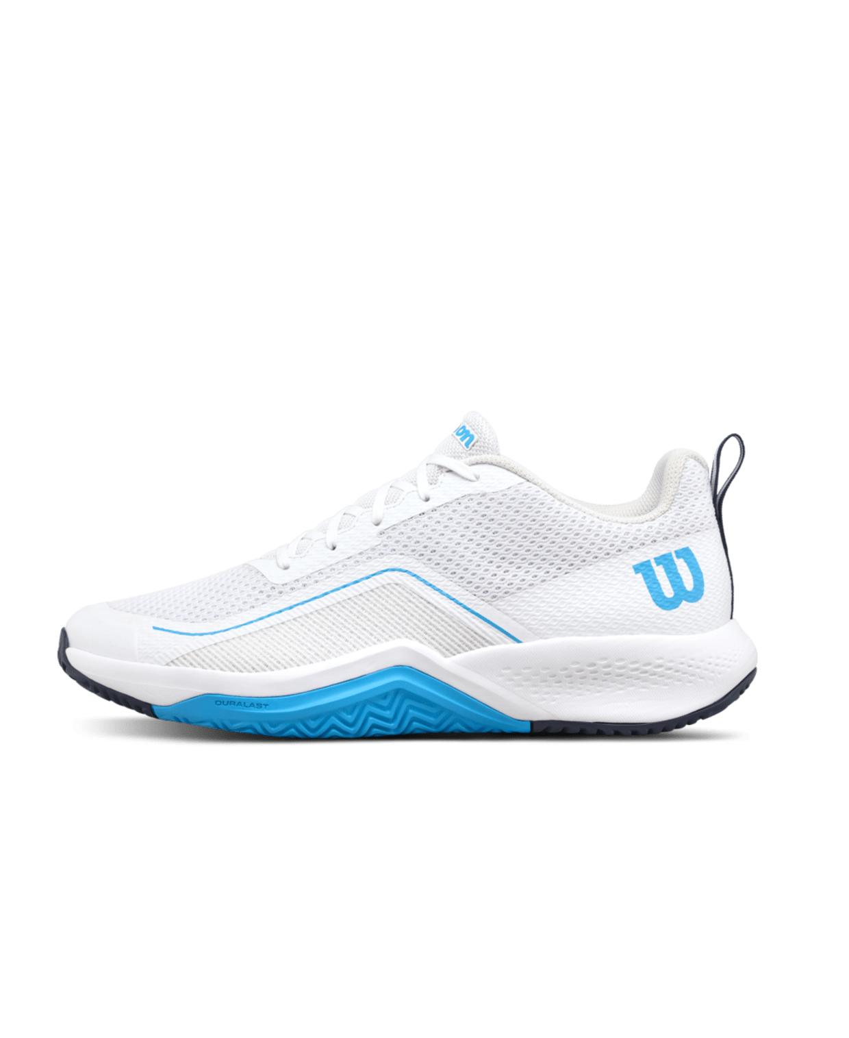 Wilson Rush Pro Lite Men's Tennis Shoes - White/Atomic Blue - Racquet Point