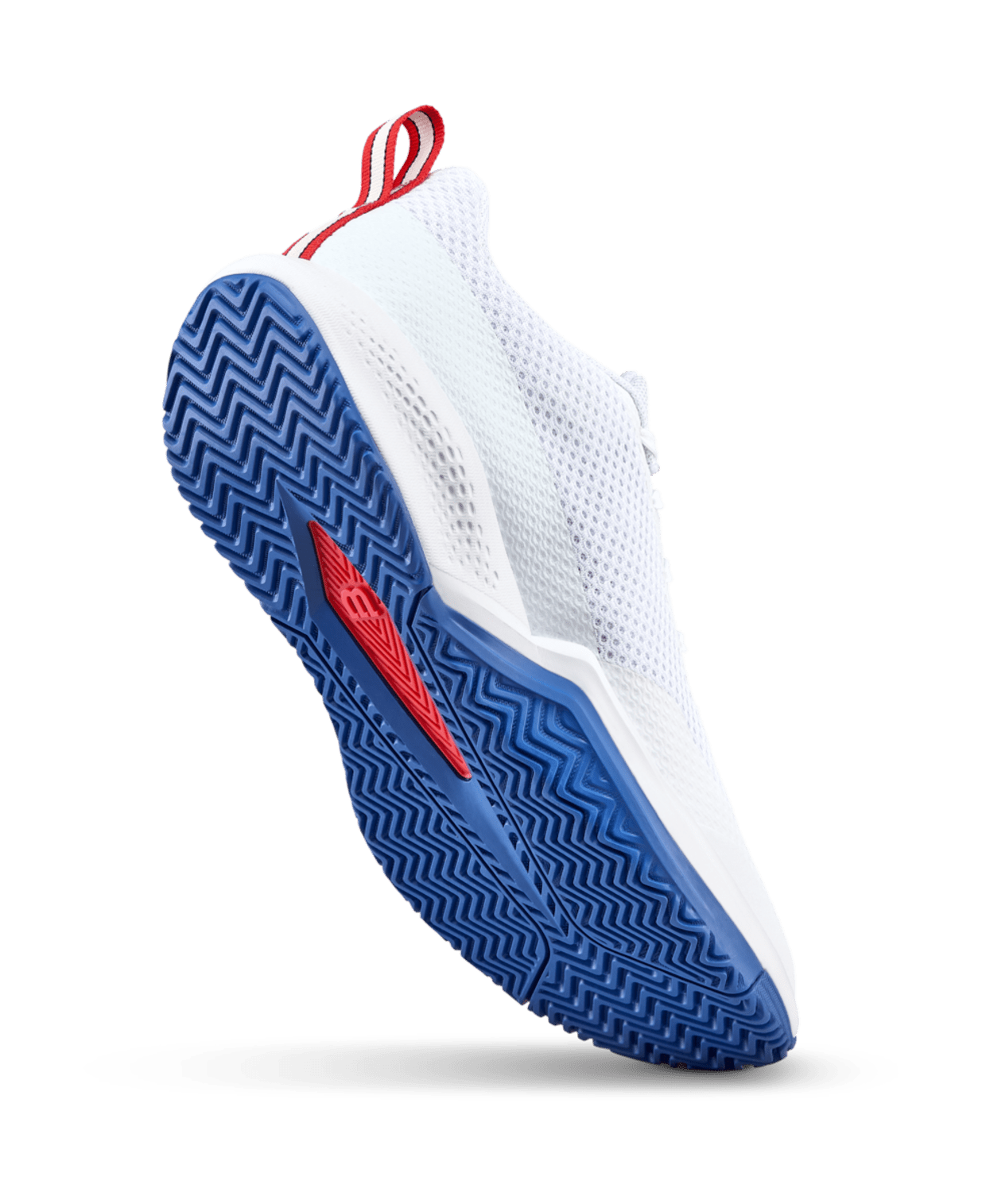 Wilson Rush Pro Lite Men's Tennis Shoes - White/Deja Vu Blue - Racquet Point