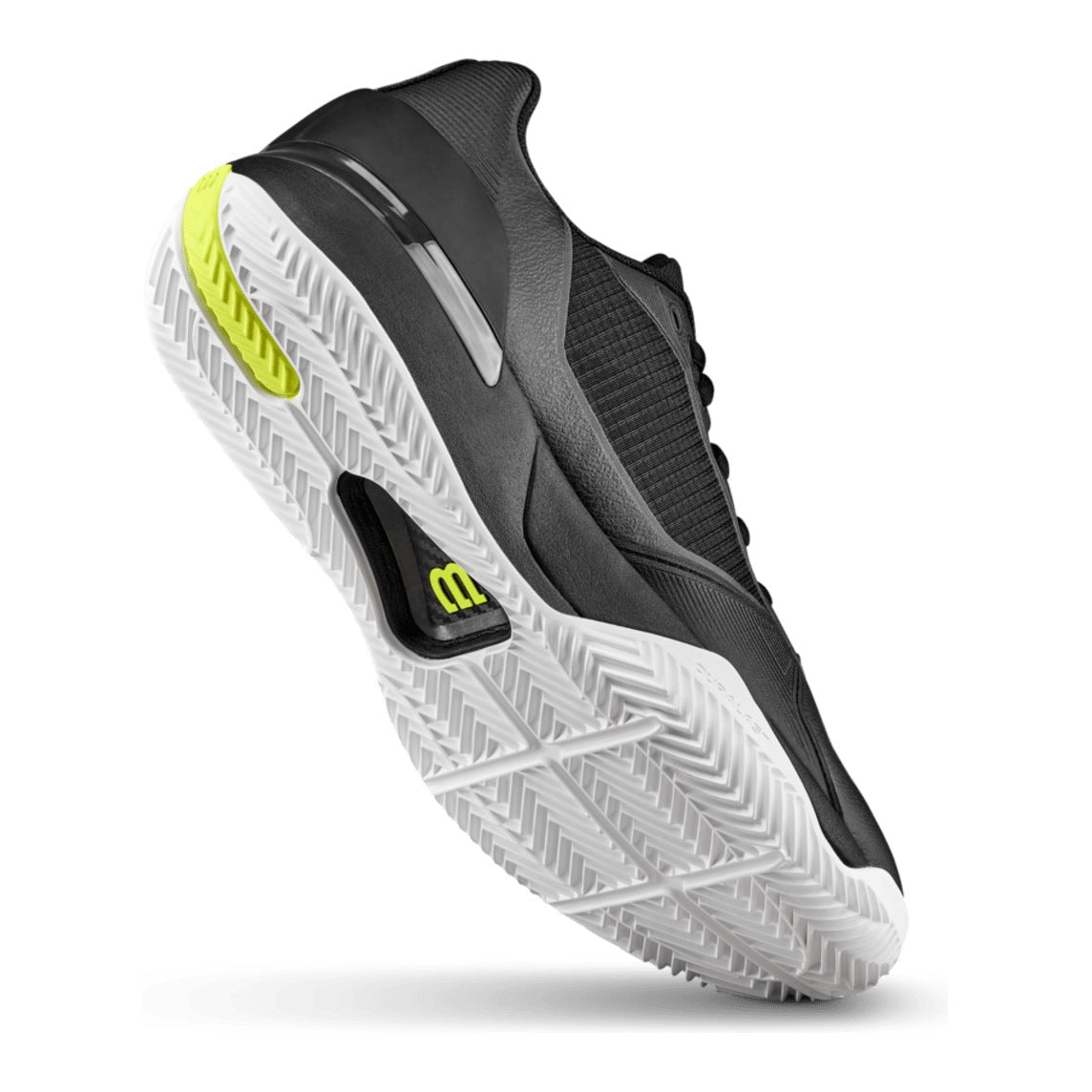 Wilson Rush Tour 5 Clay Men's Tennis Shoes - Black/White - Racquet Point