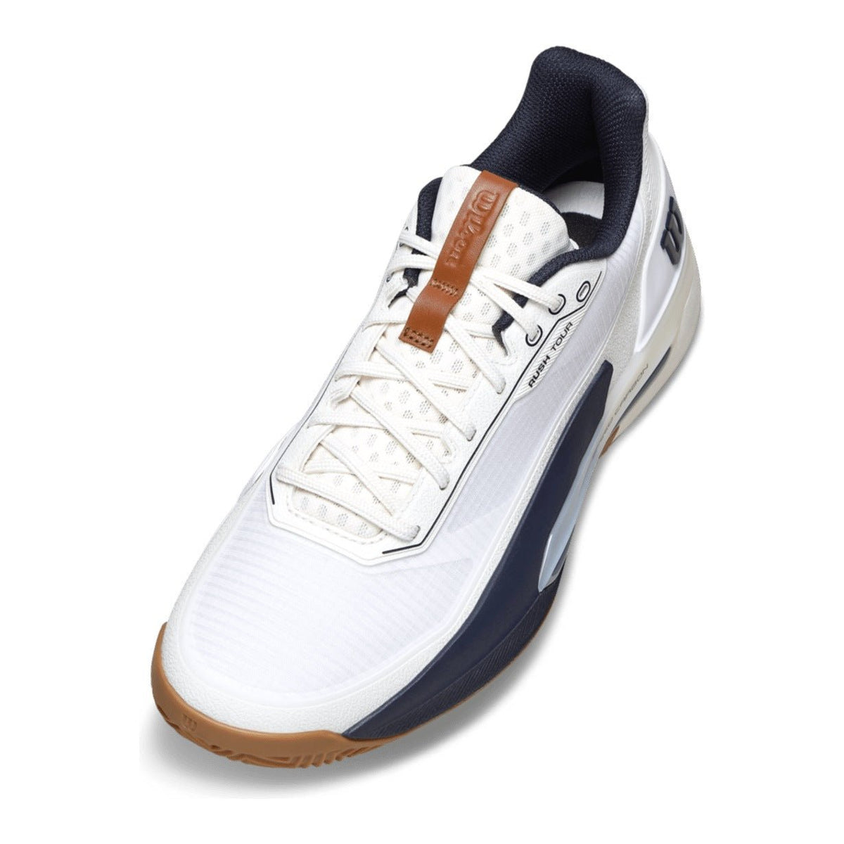 Wilson Rush Tour 5 Clay Men's Tennis Shoes - White/Navy Blazer - Racquet Point