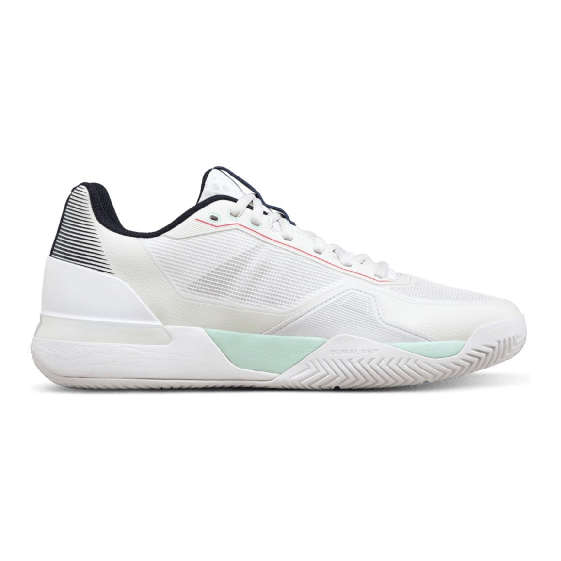 Wilson Rush Tour 5 Men's Tennis Shoes - White/Bay - Racquet Point