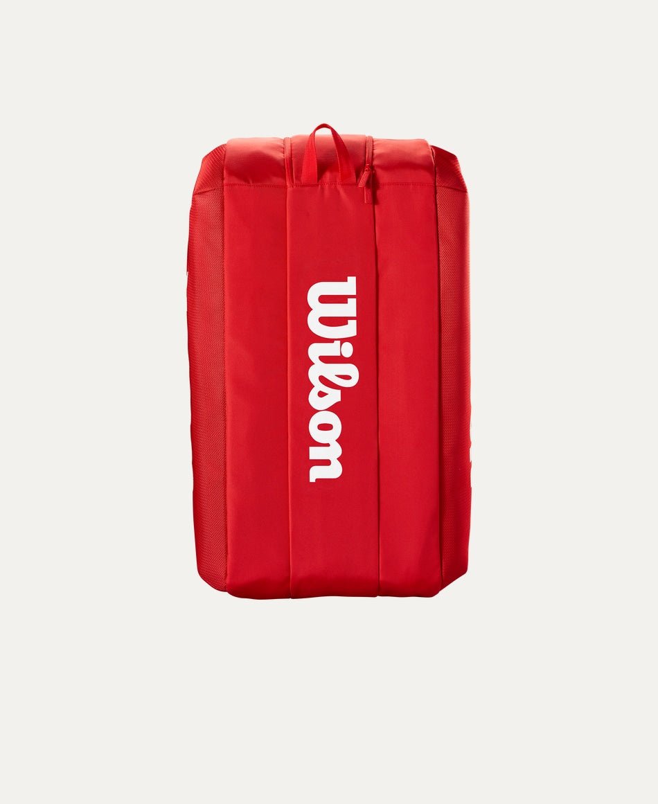 Wilson Super Tour 15 Pack Tennis Bag - Red (2025) - Racquet Point