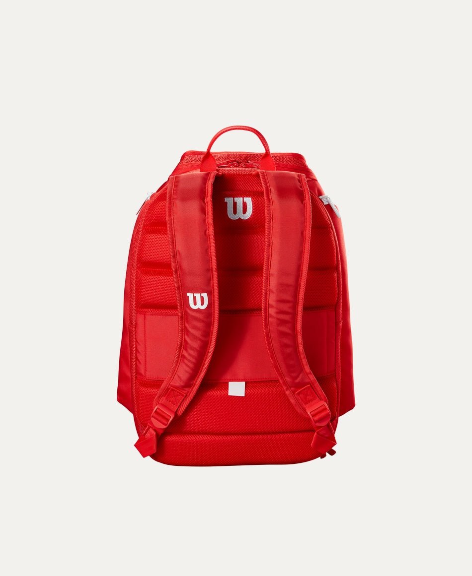 Wilson Super Tour Backpack - Red (2025) - Racquet Point