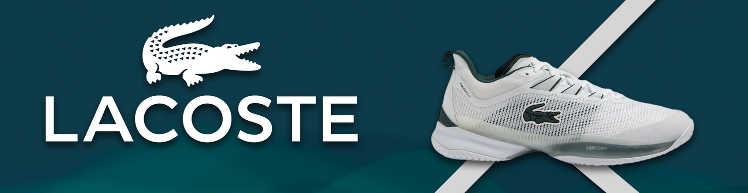 Lacoste Tennis Shoes Collection in Multiple Styles and Colors Available at Racquet Point