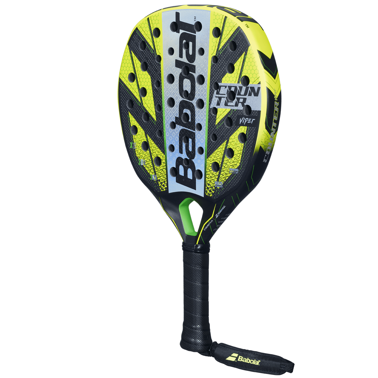 A padel racket for counter-attackers.