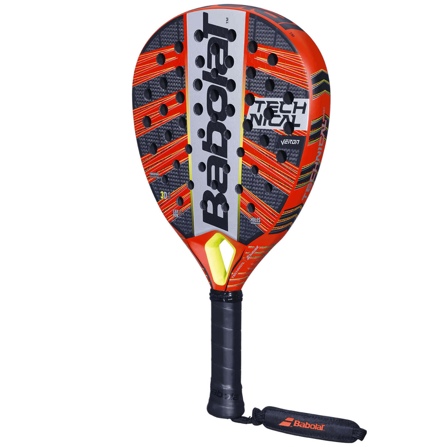 A padel racket for technical strikers.