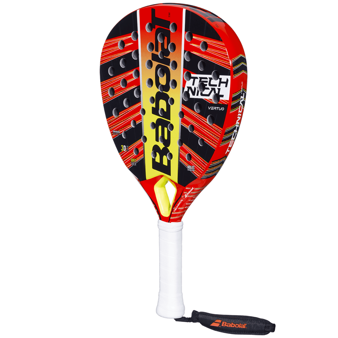 Babolat Technical Vertuo Padel Racket shown from the front.