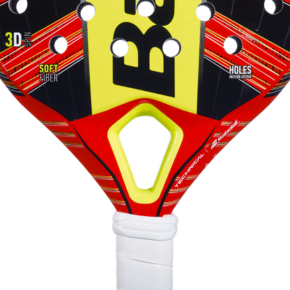 Babolat Technical Vertuo Padel Racket with a focus on its soft materials.