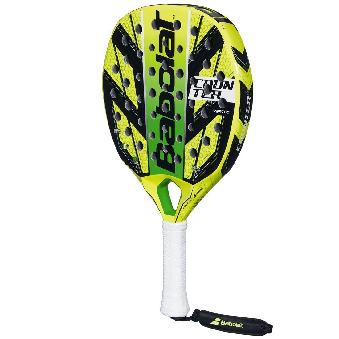 A padel racket for counter-attacking players.