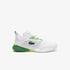 Lacoste AG-LT23 Ultra Women’s Tennis Shoes in Classic White/Green, designed for elite court performance