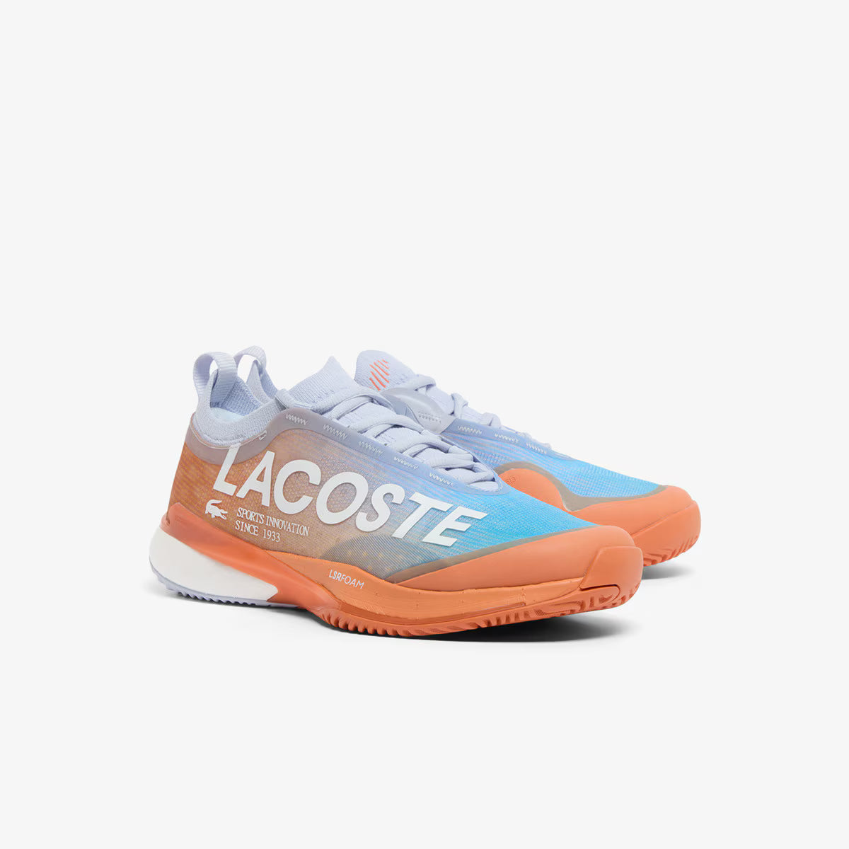 Lacoste AG-LT25 Light Men's Tennis Shoes Blue/Orange