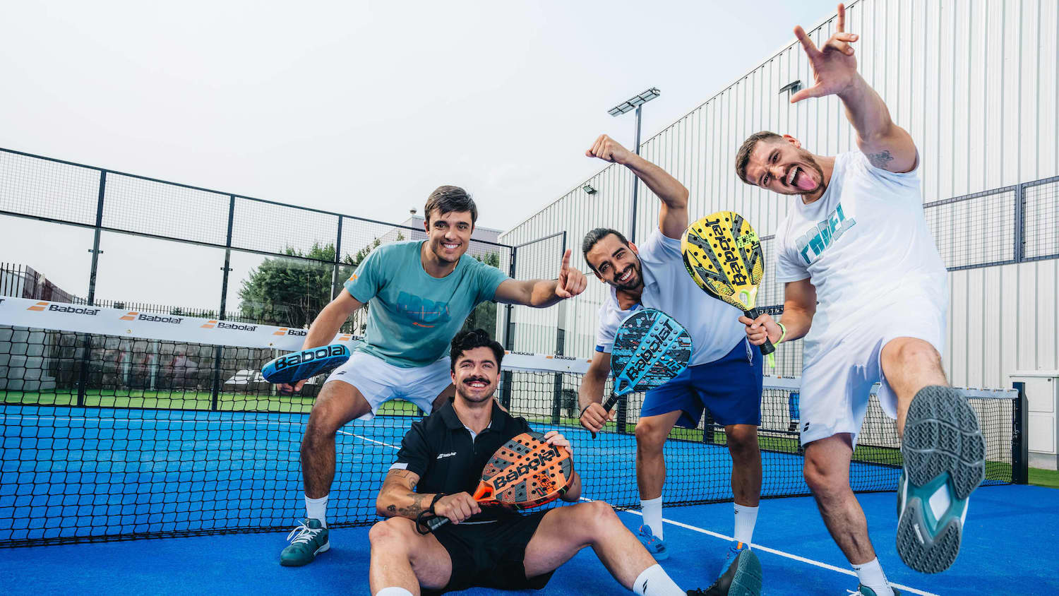 Babolat padel players