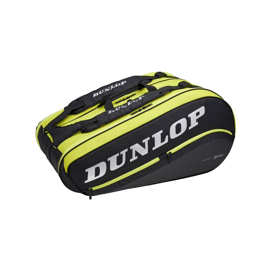 Dunlop SX Performance 12 Tennis Racket Thermo Bag - Black/Yellow