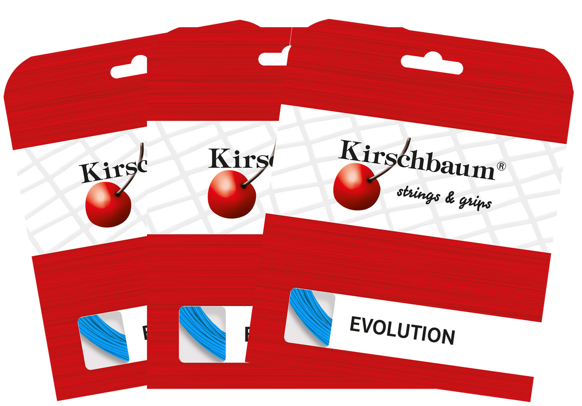 Kirschbaum Evolution Tennis String Set - 3 Pack