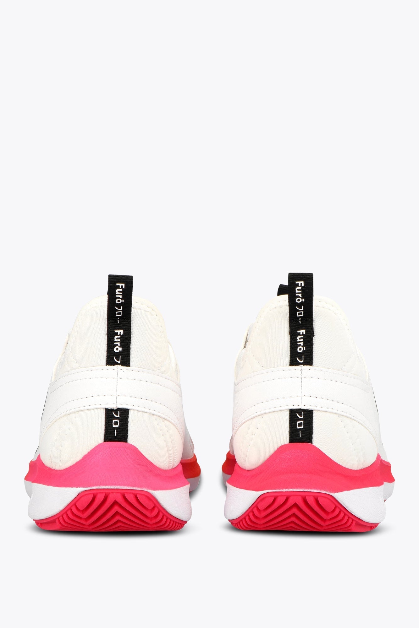 Osaka Furo Court Shoes - White-Raspberry