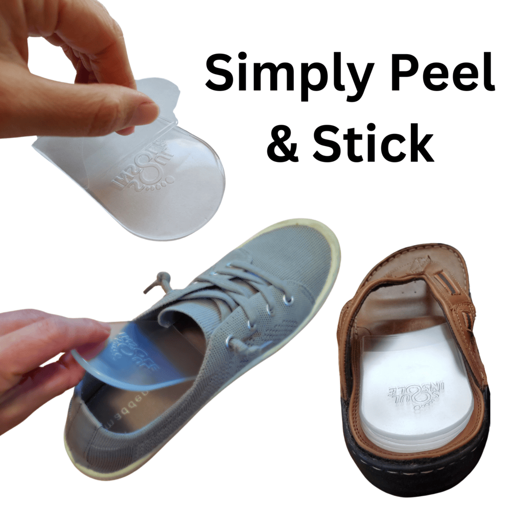 Soul Insole Heel Lifts / Gel Heel Cushions