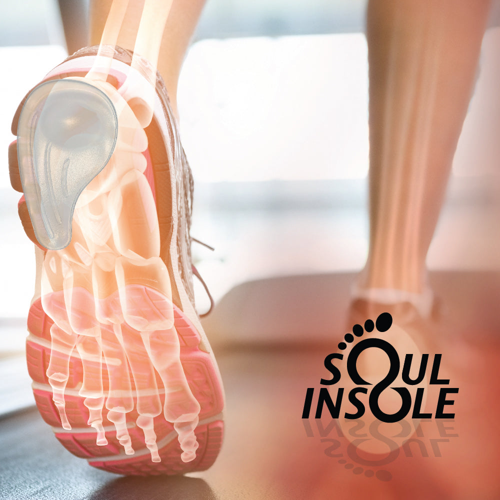 Soul Insole Heel Wedge  (Re-Usable, Adhesive)
