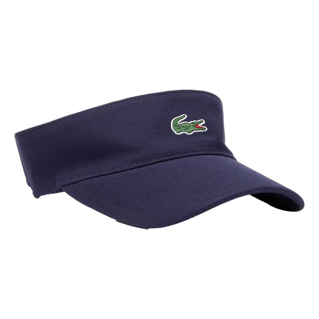 Navy Lacoste Tennis Visor: Perfect for Training Sessions - Racquet Point