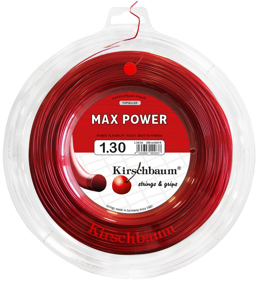 Kirschbaum Max Power Tennis String Reel - 660 ft.