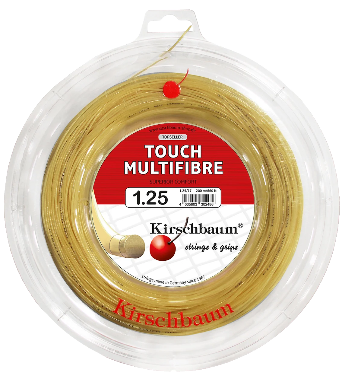 Kirschbaum Touch Multifibre Tennis String Reel
