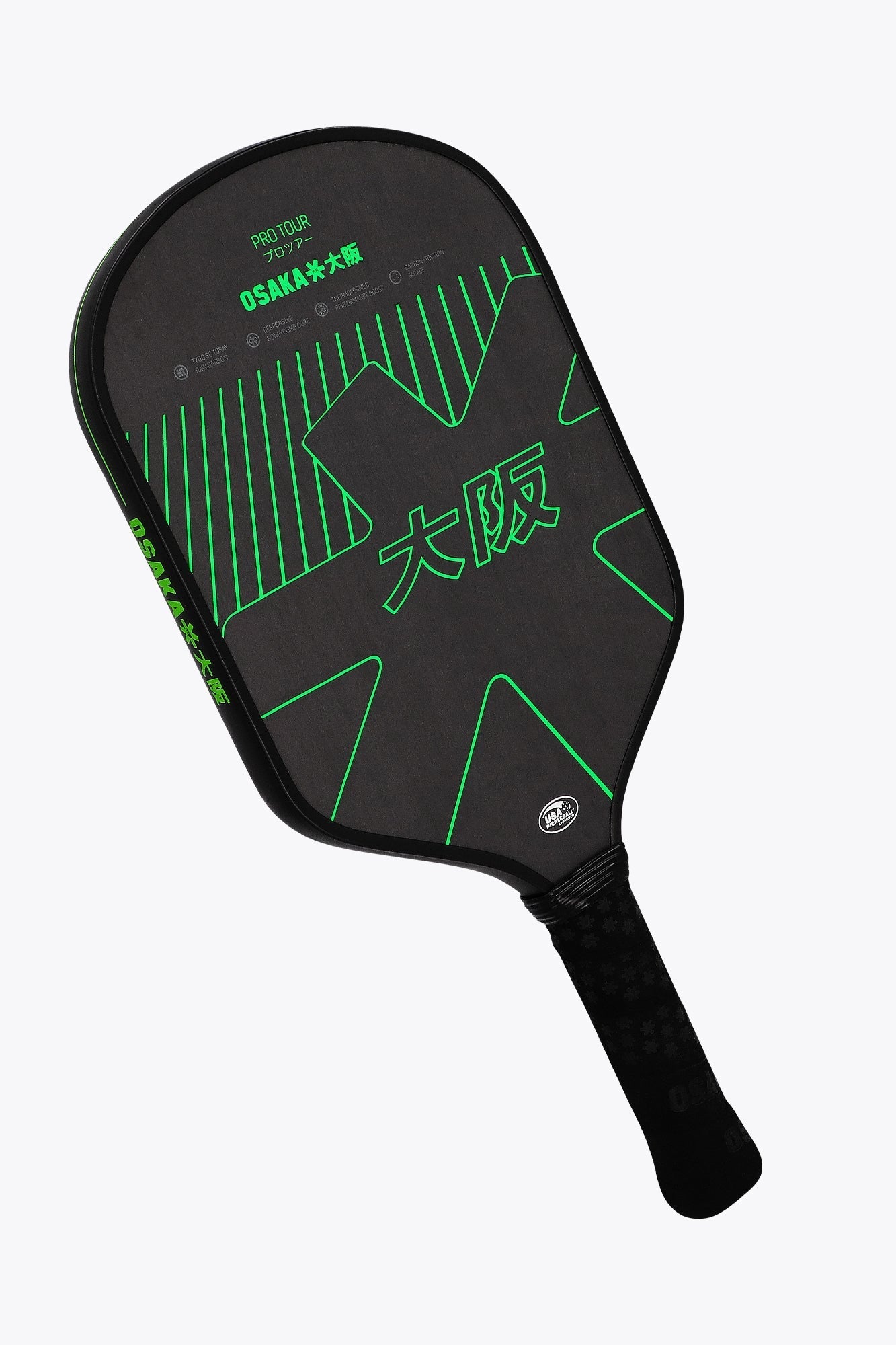 Osaka Pickleball Paddle Pro Tour - Iconic Black