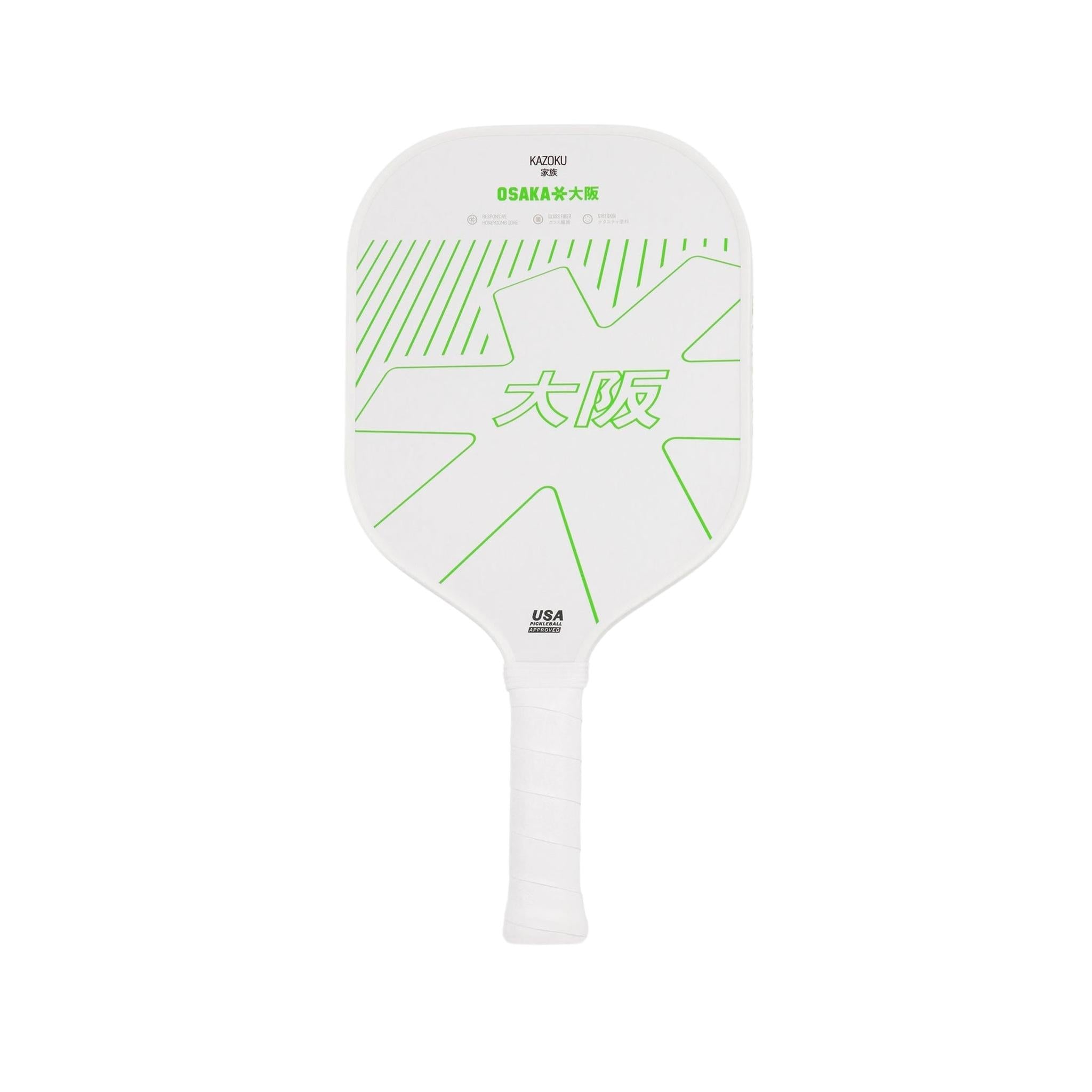 Osaka Pickleball Paddle Kazoku - Iconic White