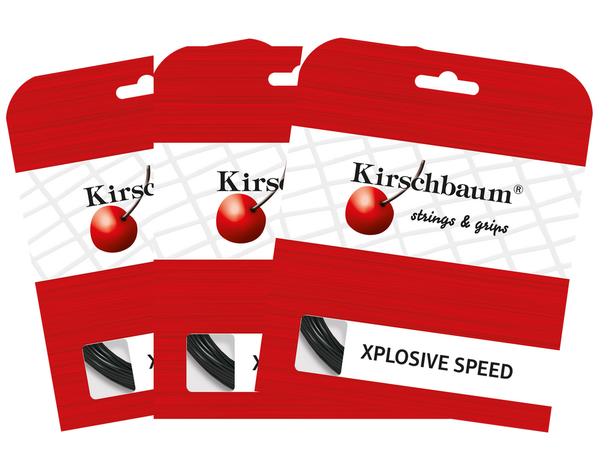 Kirschbaum Xplosive Speed Tennis String Set - 3 Pack