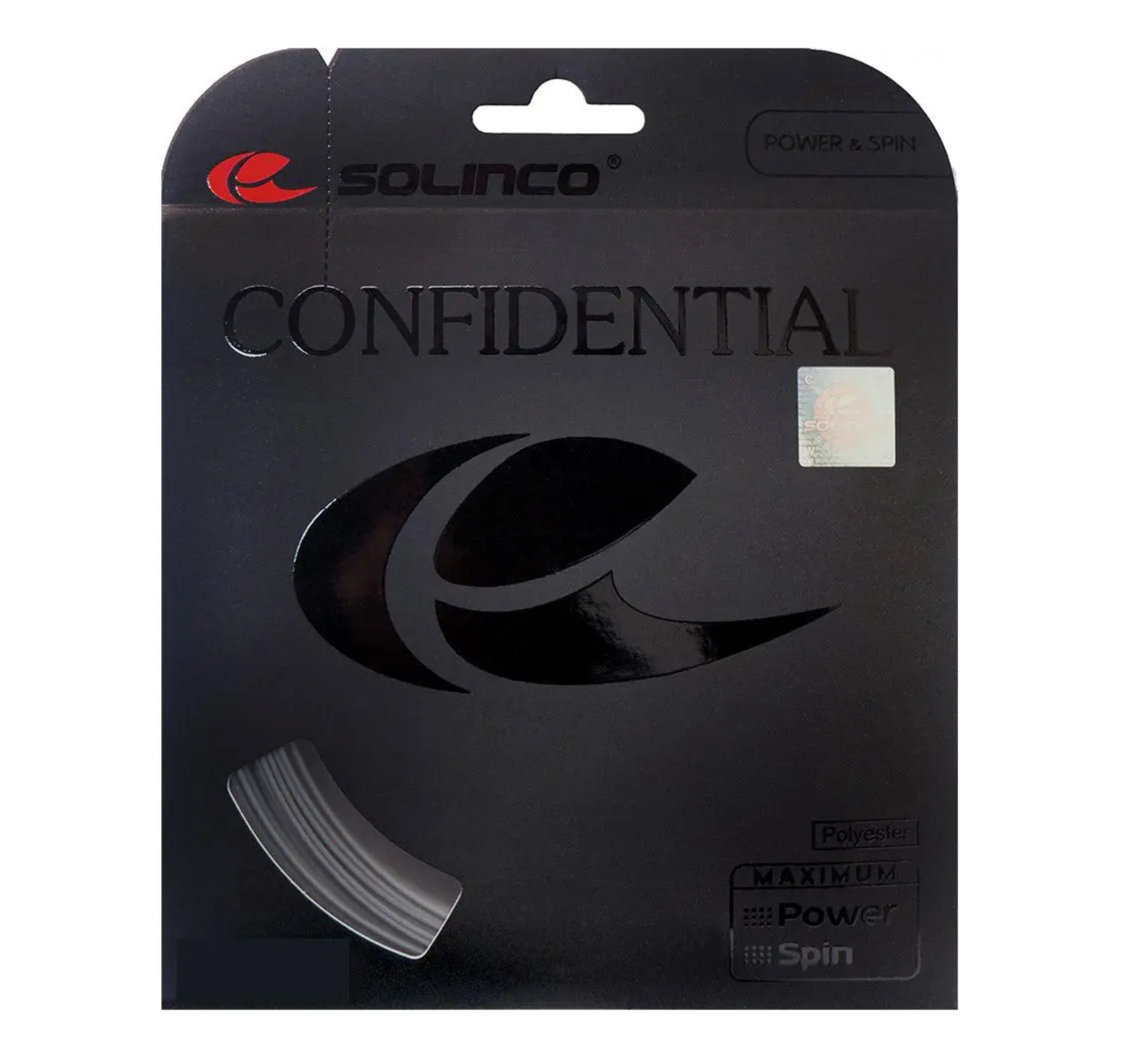 Solinco Confidential 17 Tennis String Set close-up detail