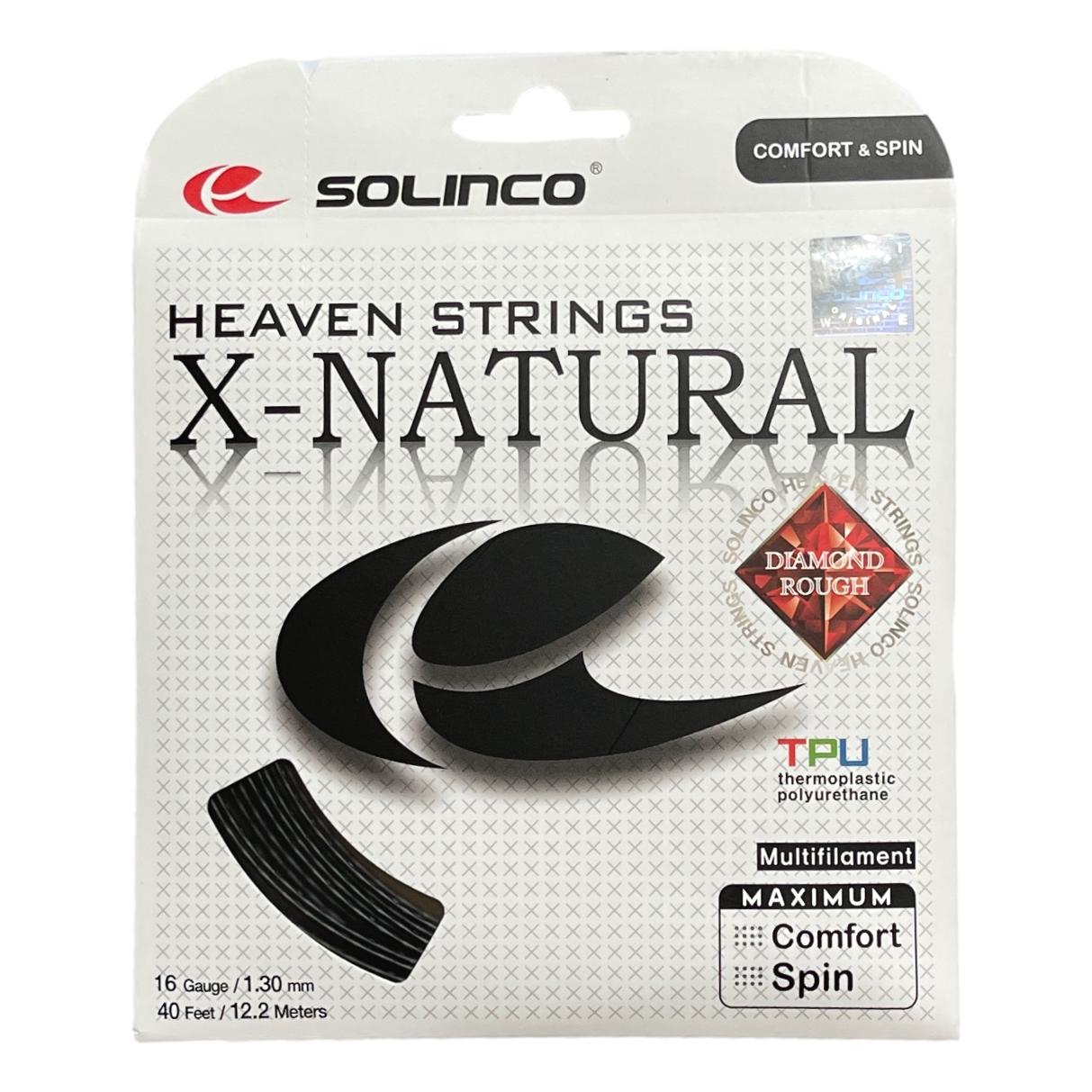 Solinco X Natural Tennis String Set Packaging