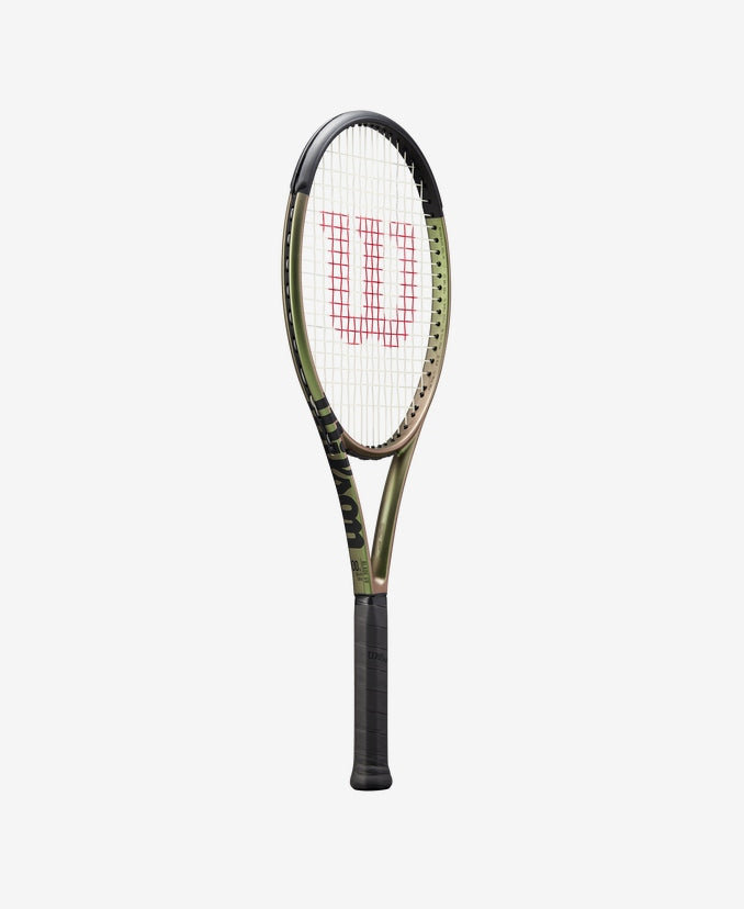 Wilson Blade 100 V8 Tennis Racket with Unique Color-Shifting Finish