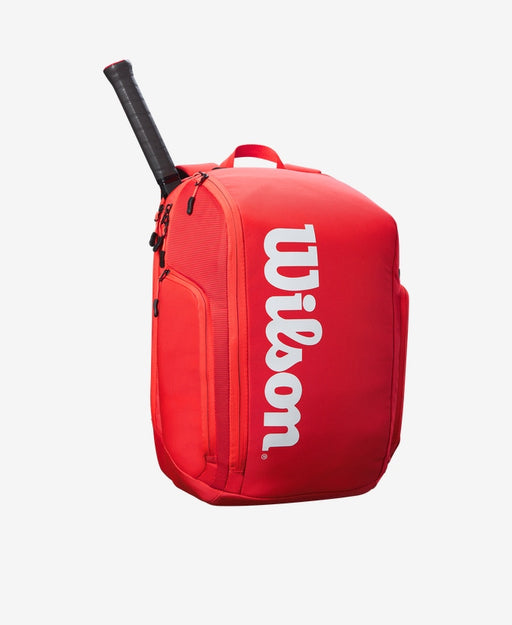 Wilson Super Tour Backpack - Red: Elevating Tennis Gear